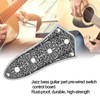 Bass Control Plate Aluminum Alloy Carved Board Volume Switch for
