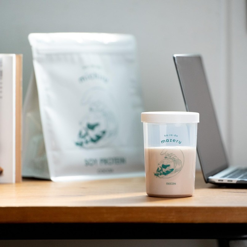 DECON ka-ra-da mazeru Protein Shaker, 16.9 fl oz (500 ml),