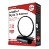 LLOYTRON Active Indoor Loop TV Antenna Aerial with Built-in LTE