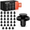 A-Premium 30PCS Nylon Front Fender Liner Retainer Clips Push-Type Compatible