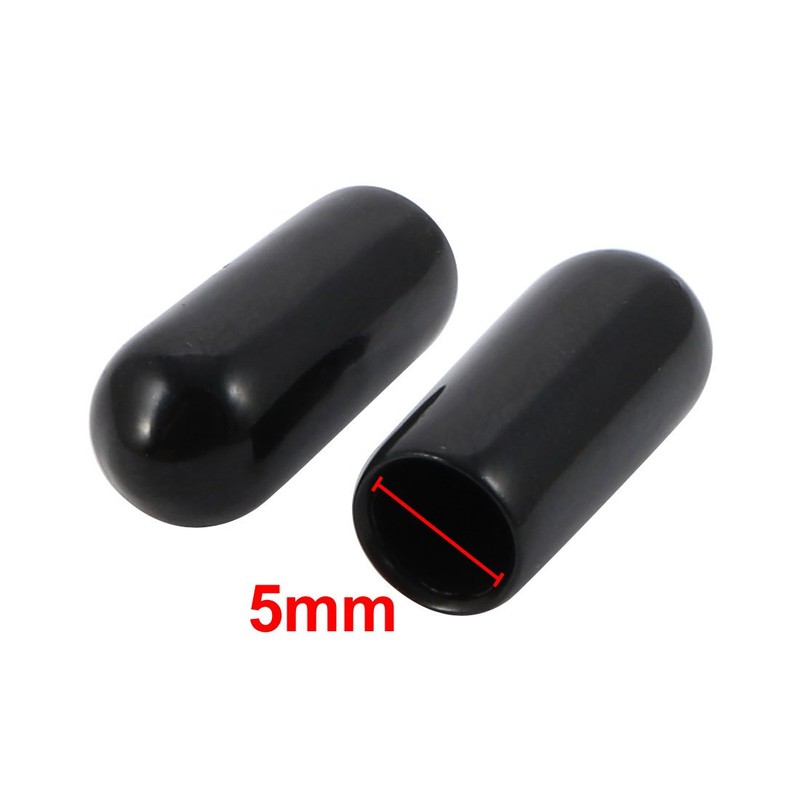 sourcing map Pack of 10 5 mm Inner Diameter PVC