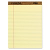 TOPS The Legal Pad Writing Pads, 8-1/2" x 11-3/4", Canary