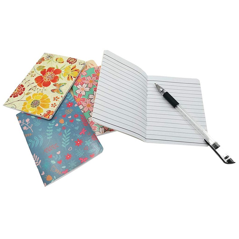 ALIMITOPIA 8pcs Mini Notebook Portable Pocket Notebook Journal Steno Memo