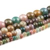 6mm Natural Indian Agate Beads Round Gemstone Loose Beads for