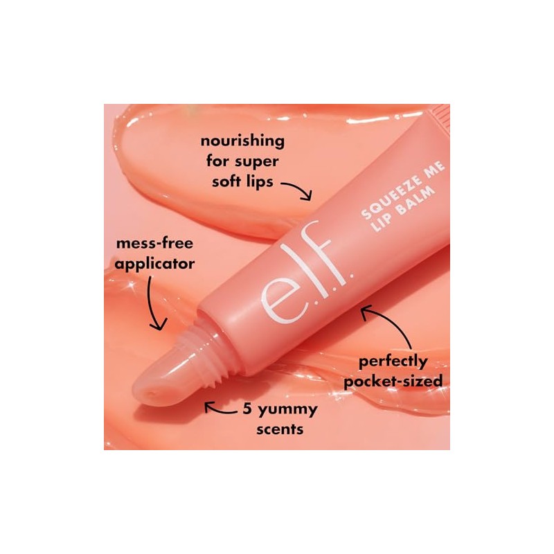 e.l.f. Bálsamo para labios Squeeze Me Lip Balm Strawberry