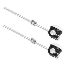 SUPVOX 2pcs Felt Mallet with Metal Handle for Bass Drum Pedal Accessories Enhance Your Drumming Performance with Soft Hammer Head for Sound