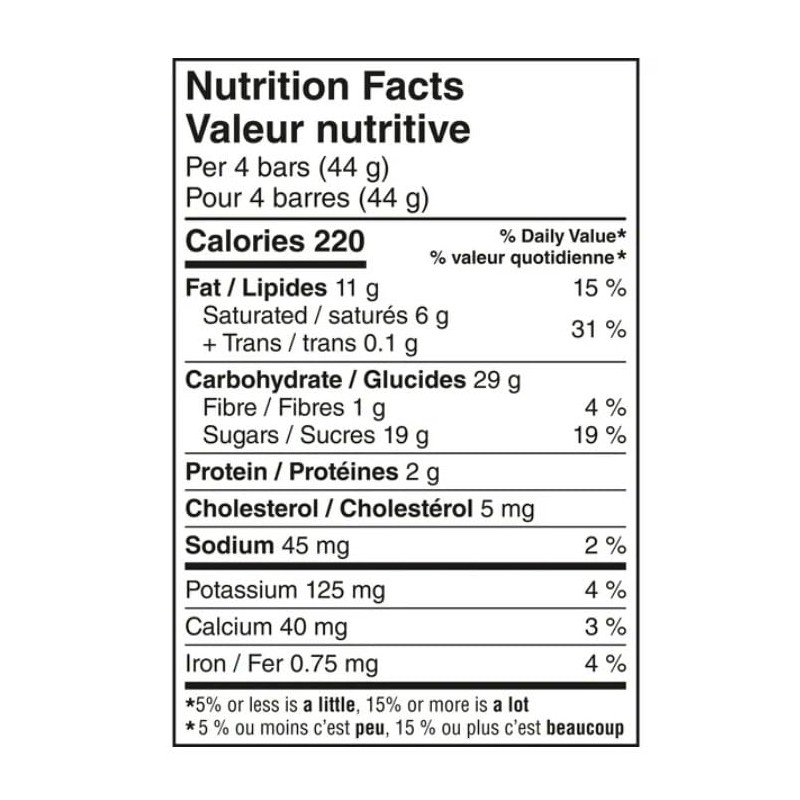 Coffee Crisp Mini Chocolate Bars, 25ct Snack Size, Individually Wrapped,
