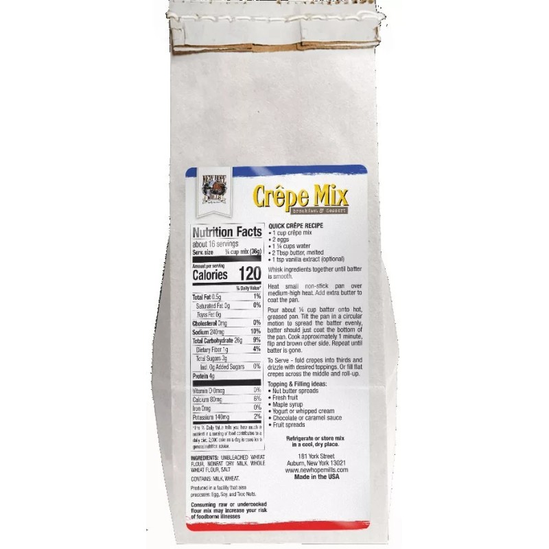 New Hope Mills Crepe Mix