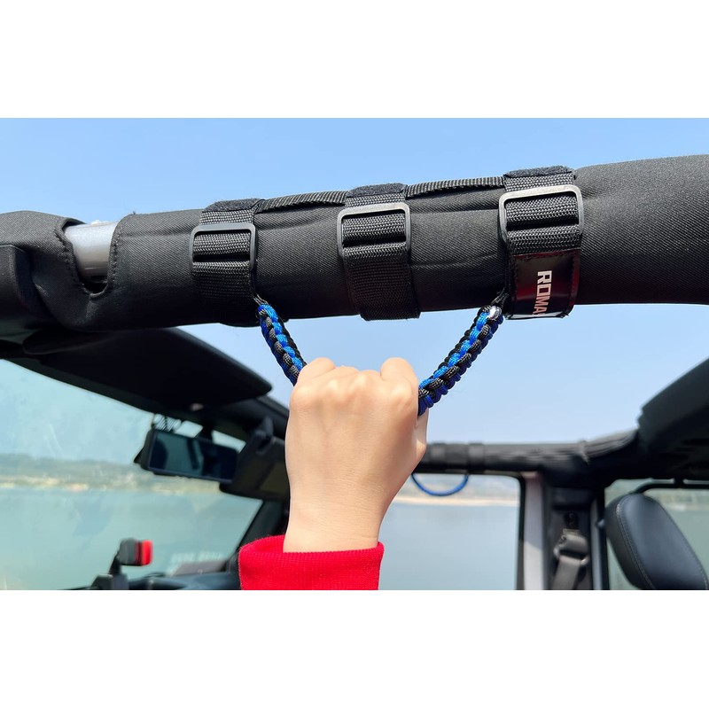 ROMASO Asas de agarre para Jeep Wrangler, asas de agarre