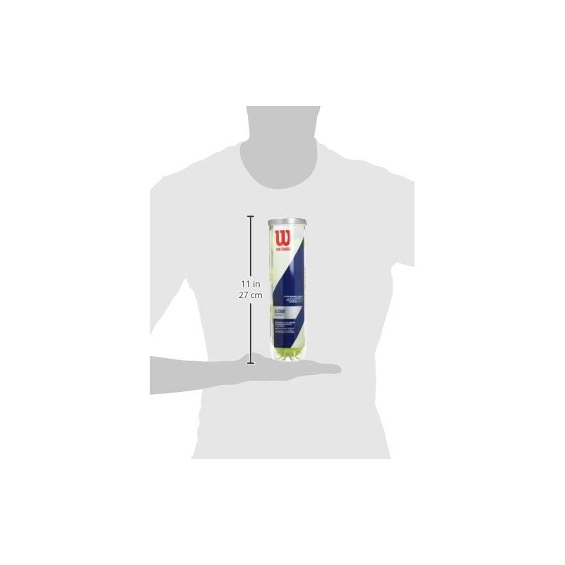 Wilson Tour Competition 4 Tennis Ball Can 3 Pack