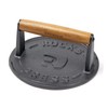 7 Inch Bacon Press, Heavy Duty Cast Iron Grill Press,