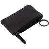 Velour Key Case with Key Ring & Metal Chain -