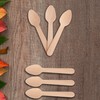 GoCoPack Wooden Cutlery: Pack of 300 Disposable Wooden 11cm Tea