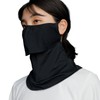 YAKeNU UV CUT MASK 99.9 Black Label Face Cover, Black