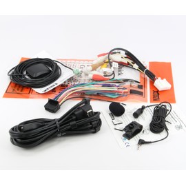 Xtenzi Connection Cable Set Compatible with Pioneer AVIC-X940BT AVIC-Z140BH GPS Mic RCA Wire Harness USB AUX Cable 5 Pcs Set