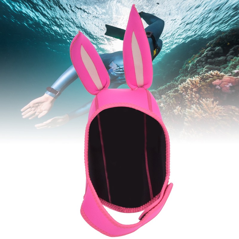 Neoprene Scuba Free Diving Animal Cartoon Hat Cap Helmet Hood