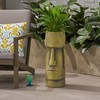 Christopher Knight Home Major Outdoor Easter Island Tiki Urn, Antique