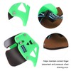 Archery Finger Tab Shooting Tabs Double Layer Leather Tabs Guard