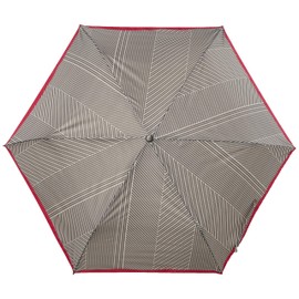 Moonbat 21-222-91591-02 Folding Umbrella, Sweet Jasmine, Mixed Stripe, Folding Umbrella, Rain Umbrella, Rain Umbrella, Rain & Sun, Simple, Stylish, Cute, Women’s [Wind Resistant, UV Protection, Light