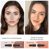 2 Colors Cream Contour Sticks Makeup Kit, Primer Face Highlighter