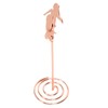 10pcs Table Number Holder Spiral Base Mermaid Shaped Wedding Table