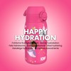 Ion8 Leak Proof Kids Water Bottle, Stainless Steel, Princess, 400