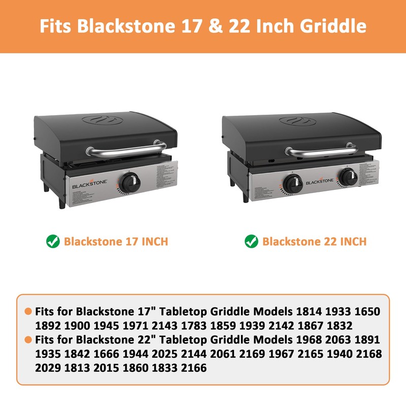 AJinTeby Gas Grill Regulator Fit for Blackstone 17 Inch and