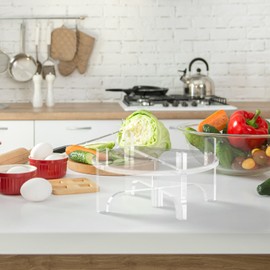 Acrylic Beverage Dispenser Stand Fit Max 7.87 Inch Diameter of Drink Dispenser Stand Beverage Glass Jar and Water Jug Holder Drink Dispenser,for Parties, Home, Catering Events (Acrylic, 7.8 Inch)