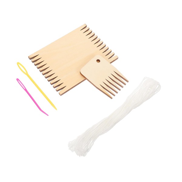 Operitacx 1 Satz Holzgeflechtbrett basteln set ses bastelset knitted set