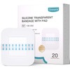 Dimora Waterproof Silicone Bandages for Sensitive Skin - 20 Count