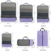 BAGAIL 4 Set/6 Set Compression Packing Cubes Travel Accessories Expandable