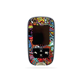 MightySkins Skin Compatible with Accu-Chek Guide - Acid Trippy | Protective, Durable, and Unique Vinyl Decal wrap Cover | Easy to Apply, Remove, and Change Styles | Made in The USA