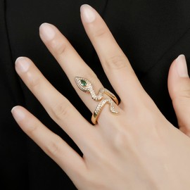 Winssigma Snake Ring for Women(Style 10)
