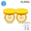ELOEL 기본 파데프리 옐로우 팡팡 선쿠션 15g 본품 2개+크레마 핸드크림 Basic Padefri Yellow Pang Pang Sun Cushion 15g Main Product 2 Pieces + Crema Hand Cream