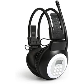 Portable FM Radio Headphones Ear Muffs with Best Reception, Battery Operated Personal Wireless Headset FM Radio Receiver for Walking, Jogging, Outdoor (Battery not Included)