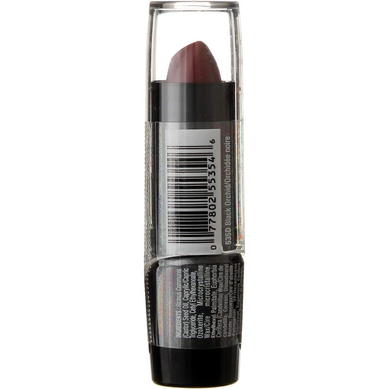 Wet n Wild Silk Finish Lipstick, Black Orchid [535D] 0.13