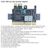 Jadeshay TL631 Pro Motherboard Analyzer Diagnostic Card, PCI Mini PCI-E