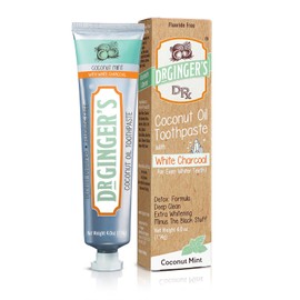 Dr. Ginger's Coconut Oil Charcoal Toothpaste