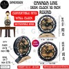 ImprovingLife The Gears Clock Desk Clock 10 inches with Real