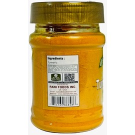 Desi Kitchen Turmeric Ground (Haldi Powder) 3oz (85g) | All Natural | NON-GMO | Product of India