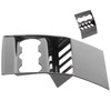Armrest Box Rear Air Vent Trim Anti Kick Cover Carbon