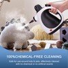KOITAT Pressurized Handheld Multi-Surface Natural Steam Cleaner with 10 Accessories,