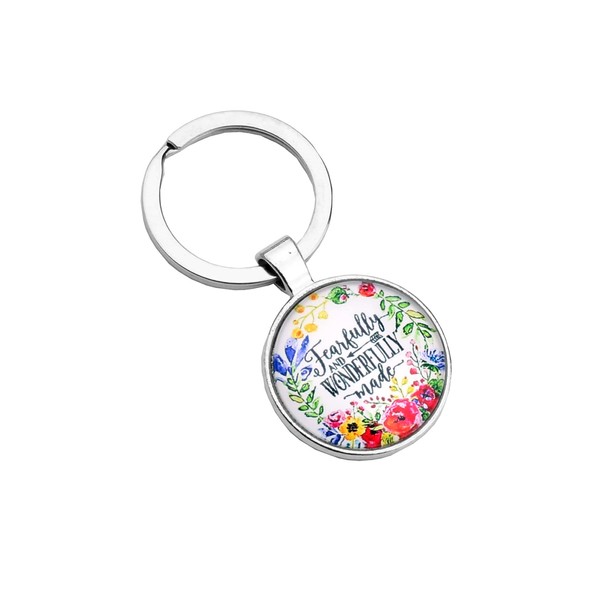 Scripture Gift Bible Verse Scripture Keychain Psalm 46 10 Psalm