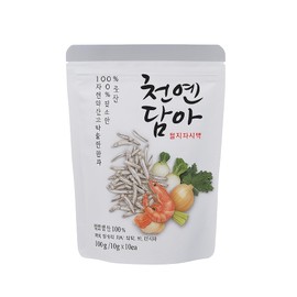 Cheonyeon Dama Clear Anchovy Broth Pack – Korean Soup Stock with Anchovy, Kelp, Shrimp, Onion, Radish & Celery – No MSG, Natural Dashi Pack for Stew, Soup, and Noodles (10x10g Sachets, 100g)