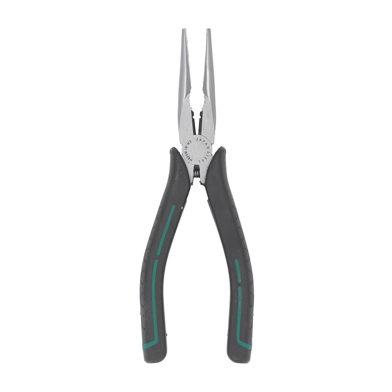 Needle Nose Pliers 8in CRV Long Mini with Non Slip