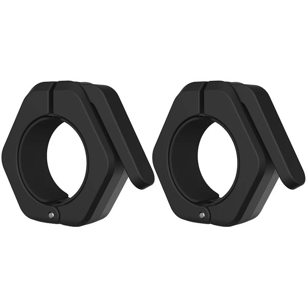 2 Pcs Barbell Collars Dumbbell Clamps for 2" Inch Bar