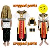 ReliBeauty Pharaoh Costume Egyptian King Children Boy with Headpiece, 130