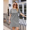 Ekouaer Nightgowns for Women Cotton Sleep Shirts Tshirt Nightshirt Casual