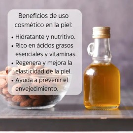 Aceite De Almendras Dulces Hidratante Uso Cosmetico 125ml                                                                                             