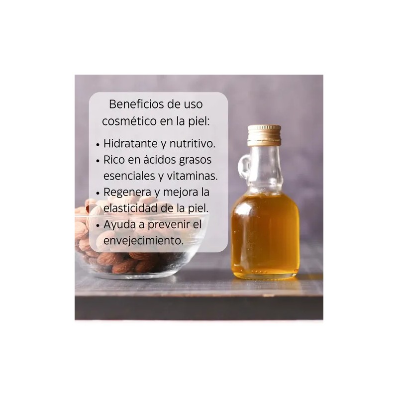 Aceite De Almendras Dulces Hidratante Uso Cosmetico 125ml